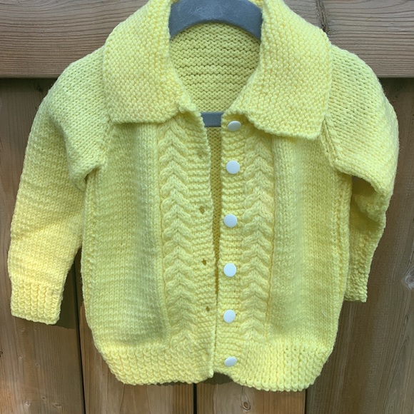 Handmade Knit Spring Jacket - Picture 5 of 7